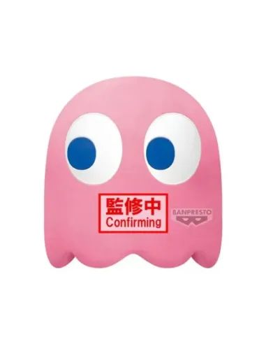 Peluche banpresto pac - man super big plush pinky 31cm