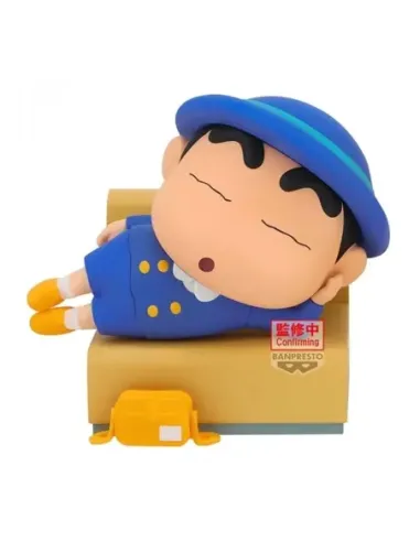 Figura banpresto crayon shinchan nakayoshi memories let's go to kindergarten with bochan shinnosuke 7cm