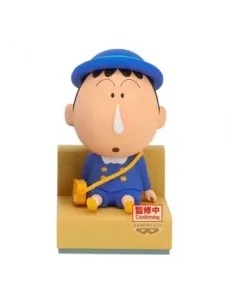 Figura banpresto crayon shinchan nakayoshi memories let's go to kindergarten with bochan 10cm