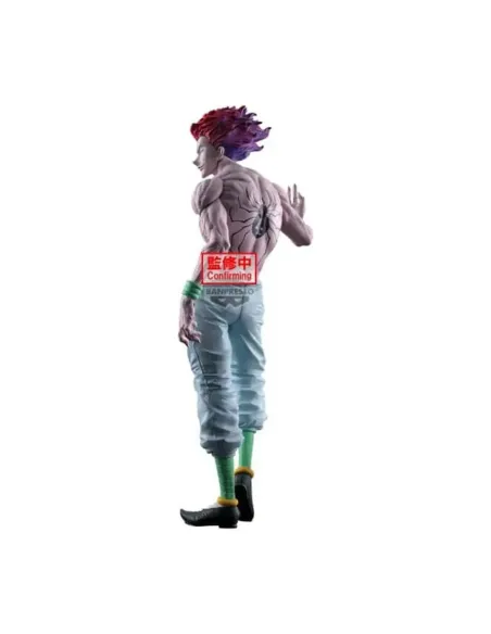 Figura banpresto hunter x hunter grandista hyskoa 28cm