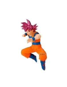 Figura banpresto dragon ball super match makers super saiyan god son goku 12cm