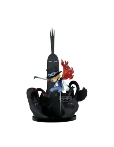 Figura banpresto one piece world collectable figure special sabo vs five elders & imu 14cm