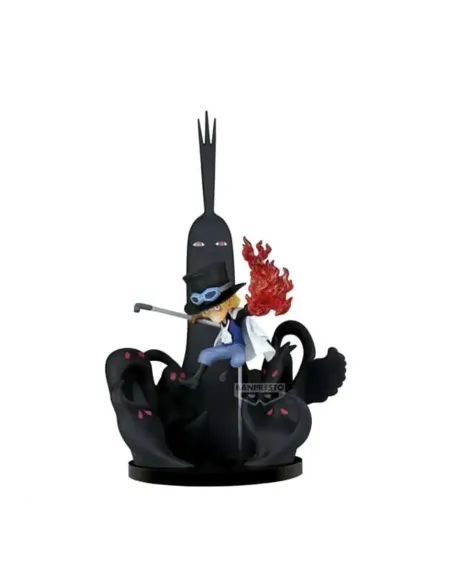 Figura banpresto one piece world collectable figure special sabo vs five elders & imu 14cm