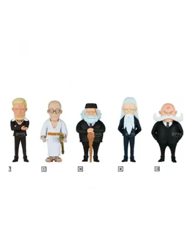 Figura banpresto one piece world collectable figure five elders 12 unidades 7cm