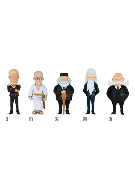 Figura banpresto one piece world collectable figure five elders 12 unidades 7cm