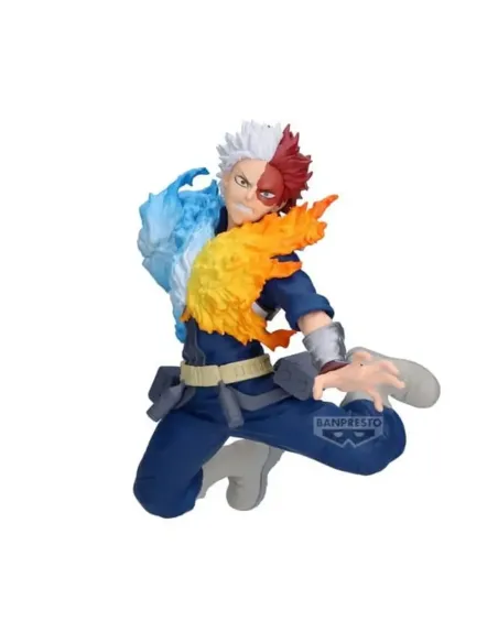Figura banpresto my hero academia maximatic shoto todoroki 17cm