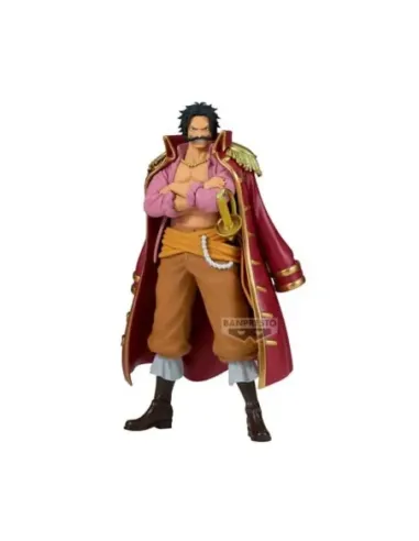 Figura banpresto one piece dxf the grandline series special gol d.roger 20cm