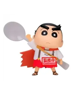 Figura banpresto crayon shinchan the movie super hot! the spicy kasukabe dancers kasukabe boueitai vol.1 ver.a 11cm