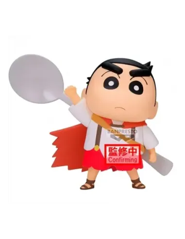 Figura banpresto crayon shinchan the movie super hot! the spicy kasukabe dancers kasukabe boueitai vol.1 ver.a 11cm