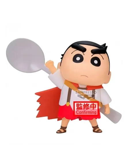 Figura banpresto crayon shinchan the movie super hot! the spicy kasukabe dancers kasukabe boueitai vol.1 ver.a 11cm