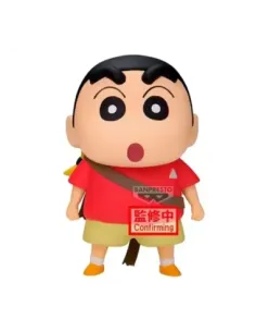 Figura banpresto crayon shinchan the movie super hot! the spicy kasukabe dancers kasukabe boueitai vol.1 ver.b 11cm
