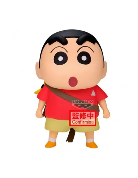 Figura banpresto crayon shinchan the movie super hot! the spicy kasukabe dancers kasukabe boueitai vol.1 ver.b 11cm