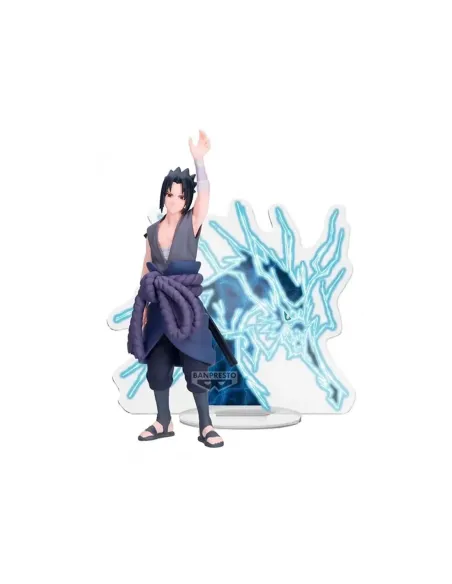 Figura banpresto naruto shippuden panel spectacle lightning from heaven sasuke uchiha 13cm
