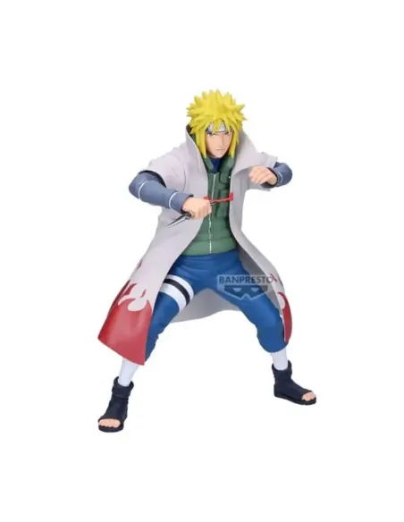 Figura banpresto naruto shippuden grandista minato namikaze 23cm
