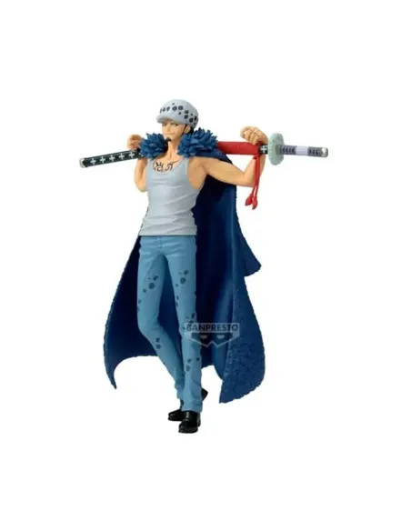 Figura banpresto one piece dxf the grandline series special trafalgar law 20cm