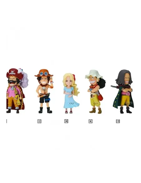 Figura banpresto one piece world collectable figure parent child bloodline 2 12 unidades 7cm
