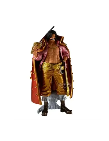 Figura banpresto one piece premium gol d.roger [the metallic] 30cm