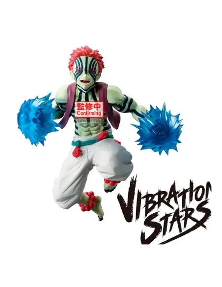 Figura banpresto demon slayer kimetsu no yaiba vibration stars plus akaza 16cm