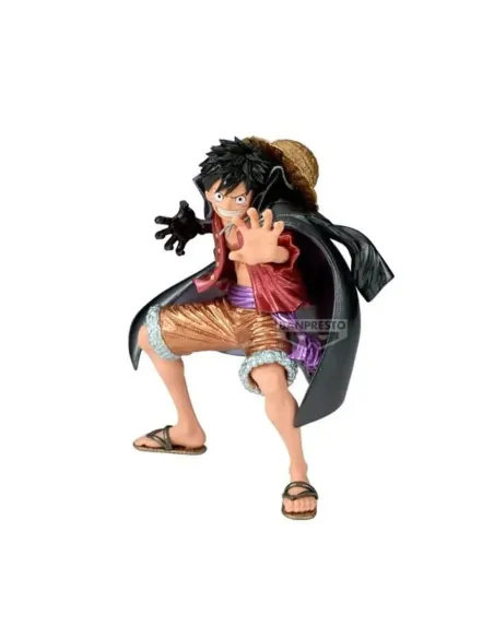 Figura banpresto one piece king of artist monkey d luffy land of wano ii special ver. 19cm