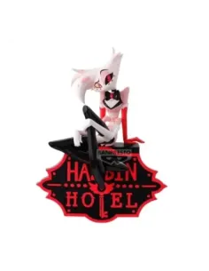 Figura banpresto hazbin hotel monitor top angel dust (ver.a) 16cm