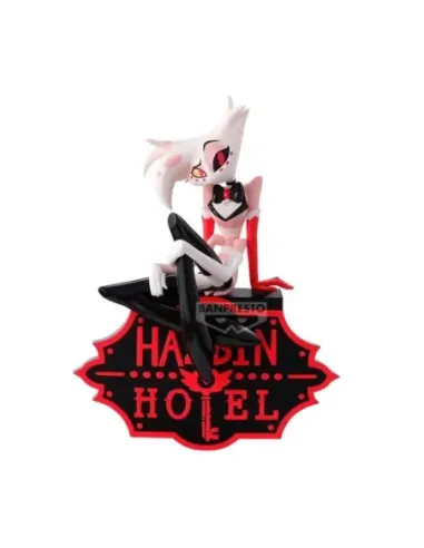 Figura banpresto hazbin hotel monitor top angel dust (ver.a) 16cm