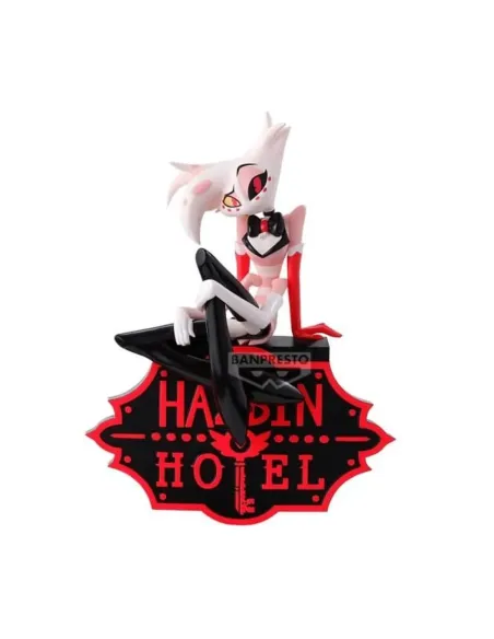 Figura banpresto hazbin hotel monitor top angel dust (ver.a) 16cm