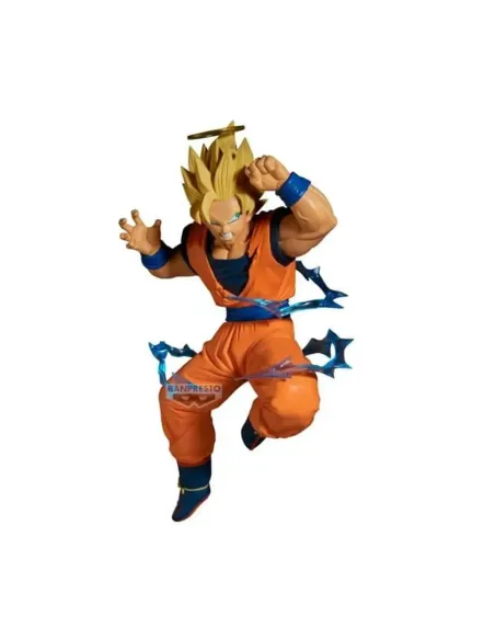 Figura banpresto dragon ball z match makers super saiyan 2 son goku 15cm