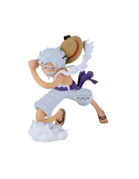 Figura banpresto one piece grandista nero monkey. d. luffy gear 5 ii 22cm