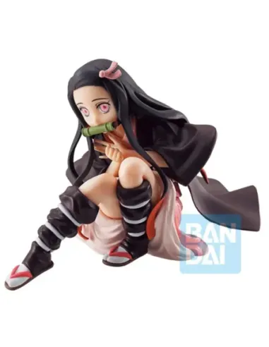Figura bandai ichibansho demon slayer kimetsu no yaiba nezuko kamado 10 cm exclusiva