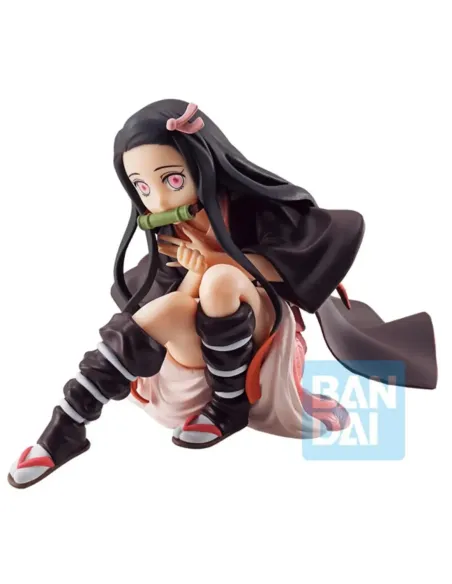 Figura bandai ichibansho demon slayer kimetsu no yaiba nezuko kamado 10 cm exclusiva
