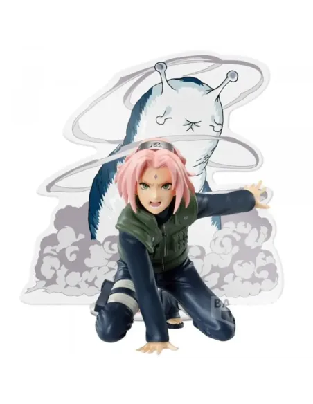 Figura banpresto naruto shippuden panel spectacle haruno sakura 9cm