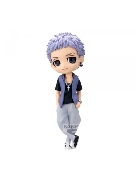 Figura banpresto q posket tokyo revengers takashi mitsuya plain clothes ver.a 14cm