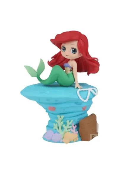 Figura banpresto q posket disney stories la sirenita ariel mermaid style ver.a 9cm