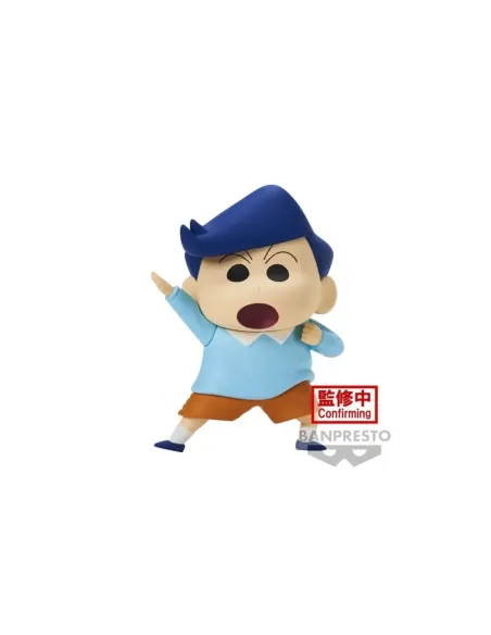 Figura banpresto crayon shinchan kasukabe boueitai new dimension! kazama kun vol.2