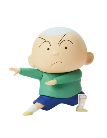 Figura banpresto crayon shinchan kasukabe boueitai new dimension! masao kun vol.3 10cm