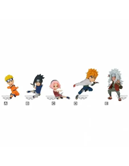 Figura banpresto naruto world collectable figure 1 unidad aleatoria
