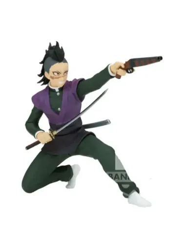 Figura banpresto demon slayer kimetsu no yaiba vibration stars genya shinazugawa 12cm