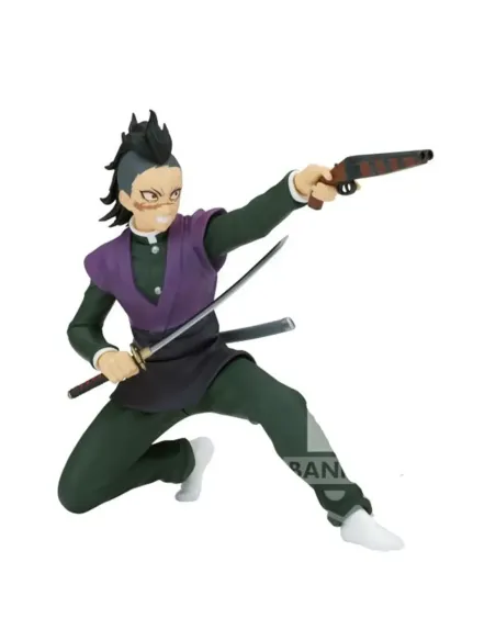 Figura banpresto demon slayer kimetsu no yaiba vibration stars genya shinazugawa 12cm