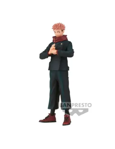 Figura banpresto jujutsu kaisen jukon no kata yuji itadori 16cm