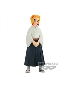 Figura banpresto demon slayer kimetsu no yaiba senjuro rengoku vol.43 15cm