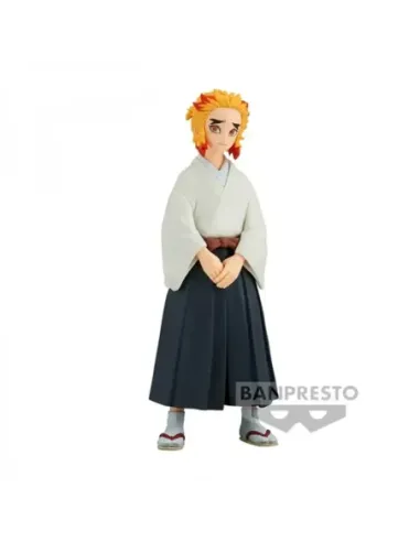 Figura banpresto demon slayer kimetsu no yaiba senjuro rengoku vol.43 15cm