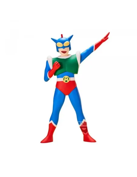 Figura banpresto crayon shinchan sofvimates action kamen (ultra heroe) 16cm