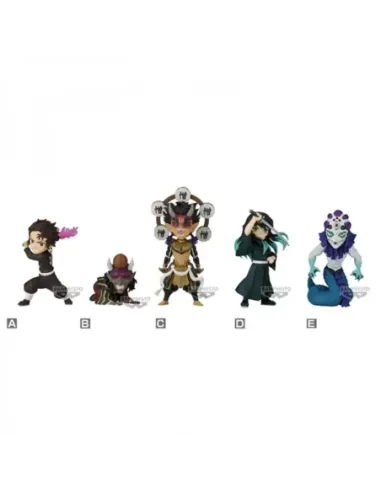Figura banpresto demon slayer kimetsu no yaiba world collectable vol.13 1 unidad aleatoria