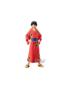 Figura banpresto one piece wanokuni killer dxf the grandline series monkey d. luffy 16cm