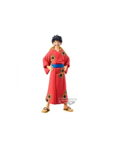 Figura banpresto one piece wanokuni killer dxf the grandline series monkey d. luffy 16cm