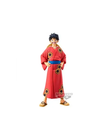 Figura banpresto one piece wanokuni killer dxf the grandline series monkey d. luffy 16cm