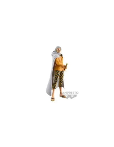 Figura banpresto one piece wanokuni dxf the grandline series silvers rayleigh 17cm