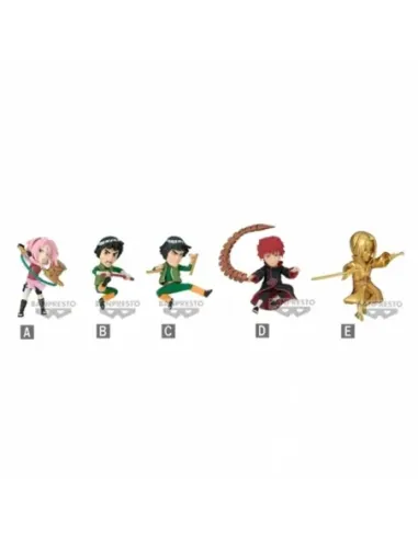 Figura banpresto naruto world collectable figure narutop99 vol.4 7cm