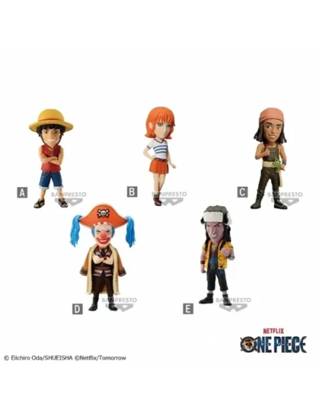 Figura banpresto one piece netflix world collectable vol.1 7cm