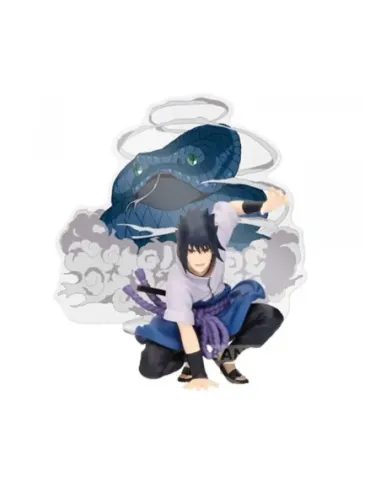 Figura banpresto naruto shippuden panel spectacle special sasuke uchiha 9cm